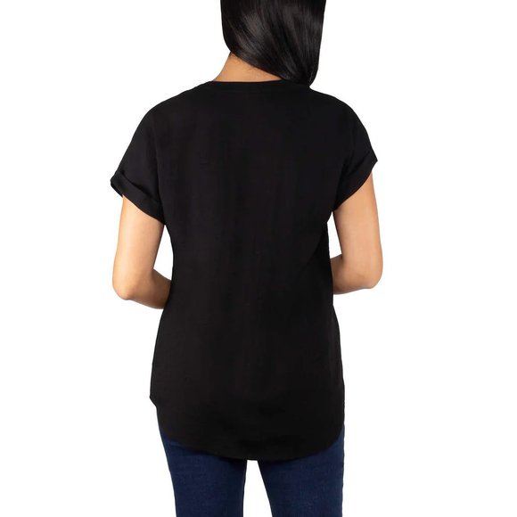 NEW Rachel Roy Short Sleeve V-Neck Tunic Top - Picture 3 of 4